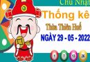 Thống kê XSTTH ngày 29/5/2022 – Thống kê KQ xổ số Thừa Thiên Huế chủ nhật