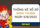 Thống kê xổ số Ninh Thuận ngày 5/8/2022 thứ 6 hôm nay