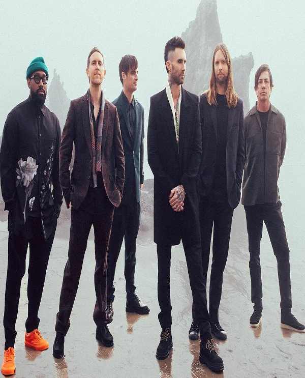 Maroon 5 nhóm nhạc nổi tiếng nhất thế giới