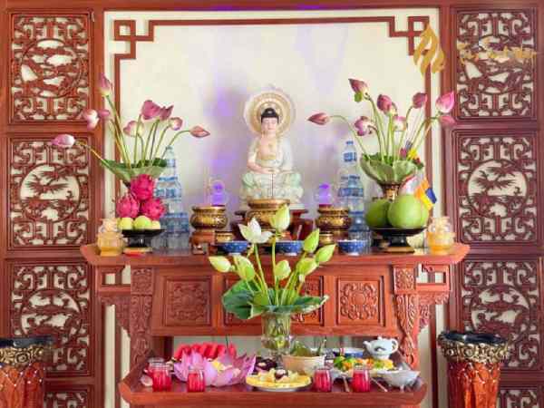 Bàn thờ phật quan âm gồm những gì?