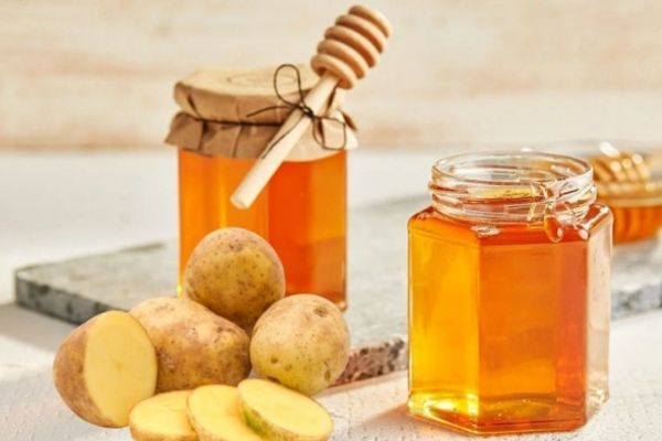 Mặt nạ khoai tây + Mật ong