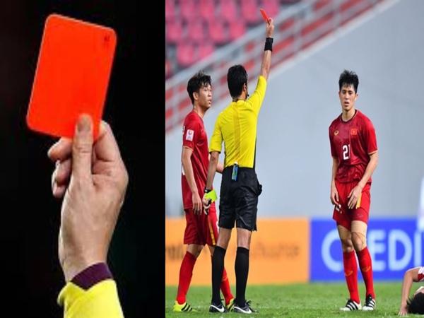 Nếu cầu thủ bị thẻ đỏ thì sao?