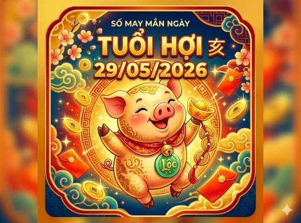 Vận trình tử vi tuổi hợi ngày 29/05/2026