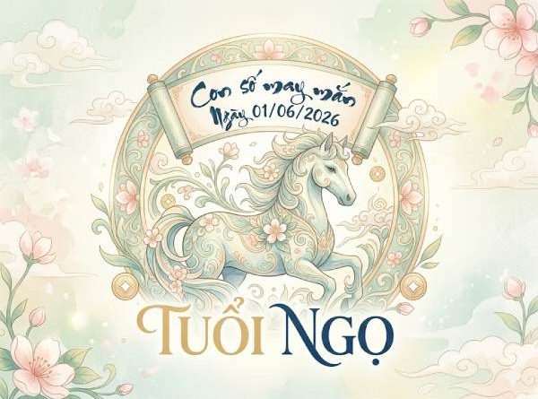Phân tích con số may mắn tuổi Ngọ ngày 01/06 chuẩn xác